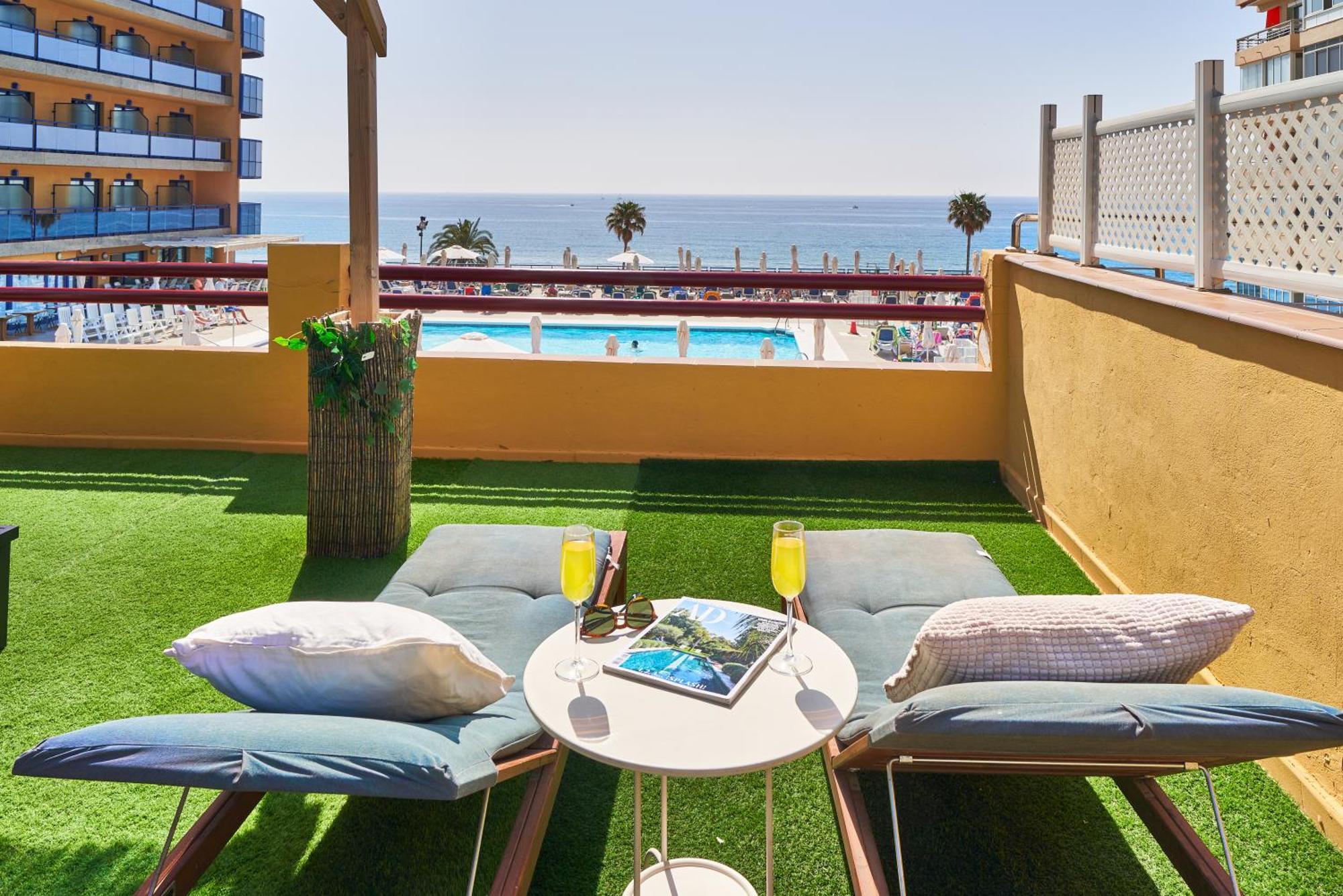 Perfect Beach Location With Roof Terrace Fuengirola Exterior photo